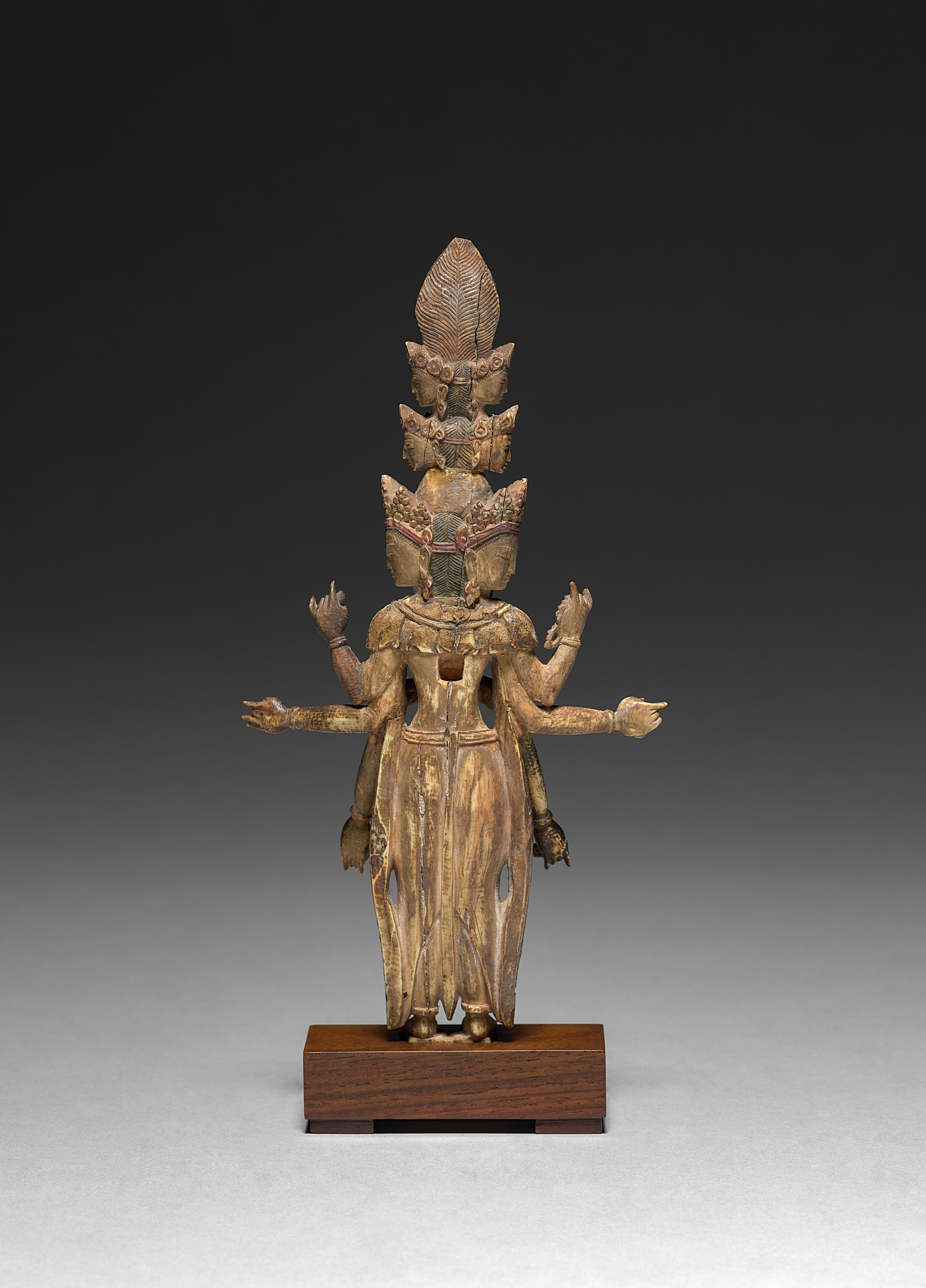 ※1点物『古の符術：アンモライトステイヴ』ナブロカルスタフィールと聖アンナ Eleven Headed Avalokitesvara | Cleveland Museum of Art| Cleveland