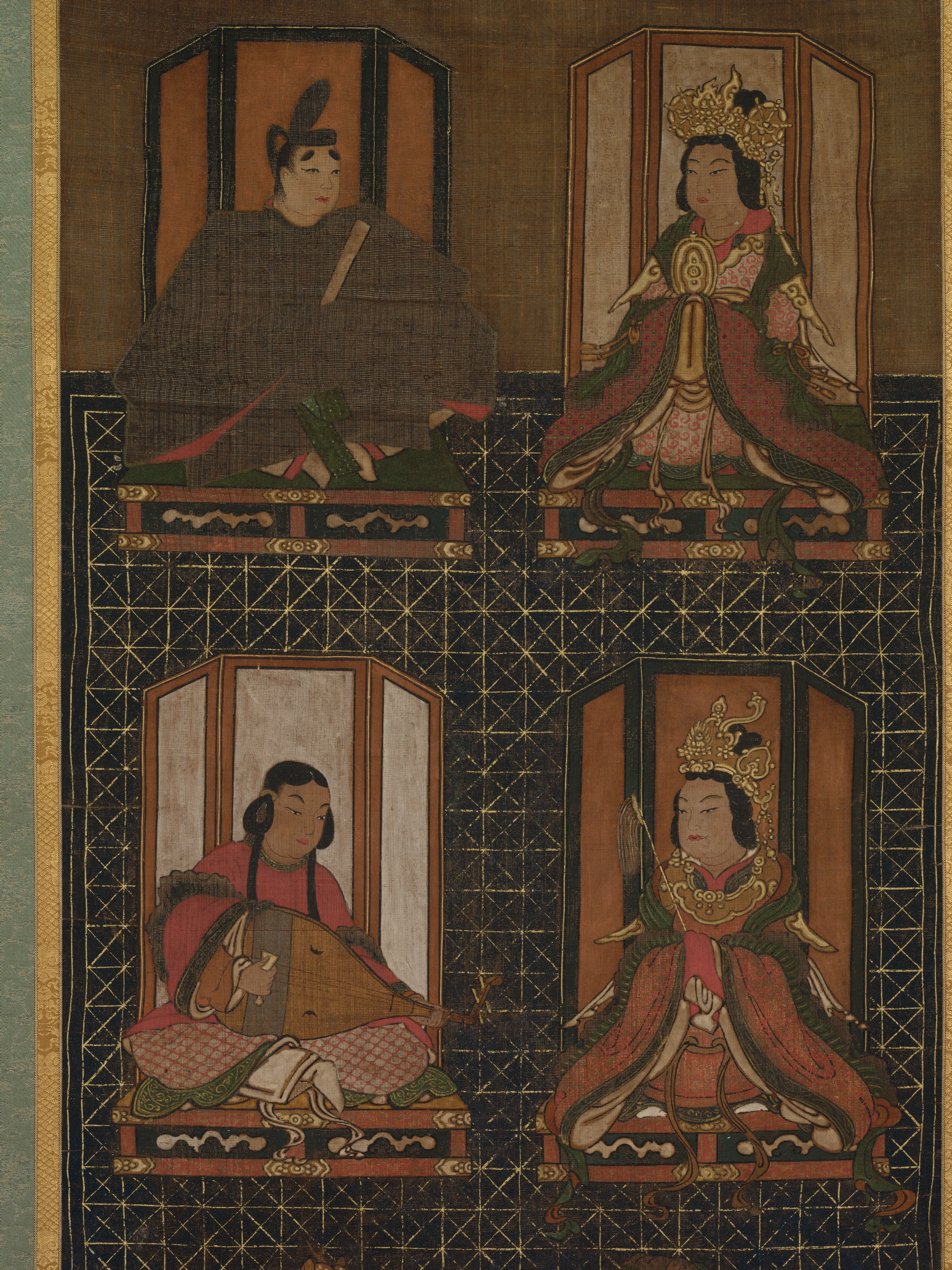 Mandala of the Four Deities of Mt. Kōya | Cleveland Museum of Art