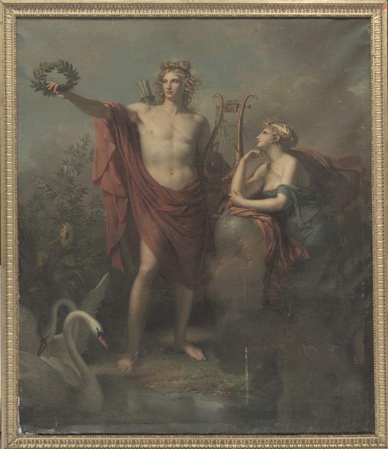 Apollo, God of Light, Eloquence, Poetry, and the Fine Arts with