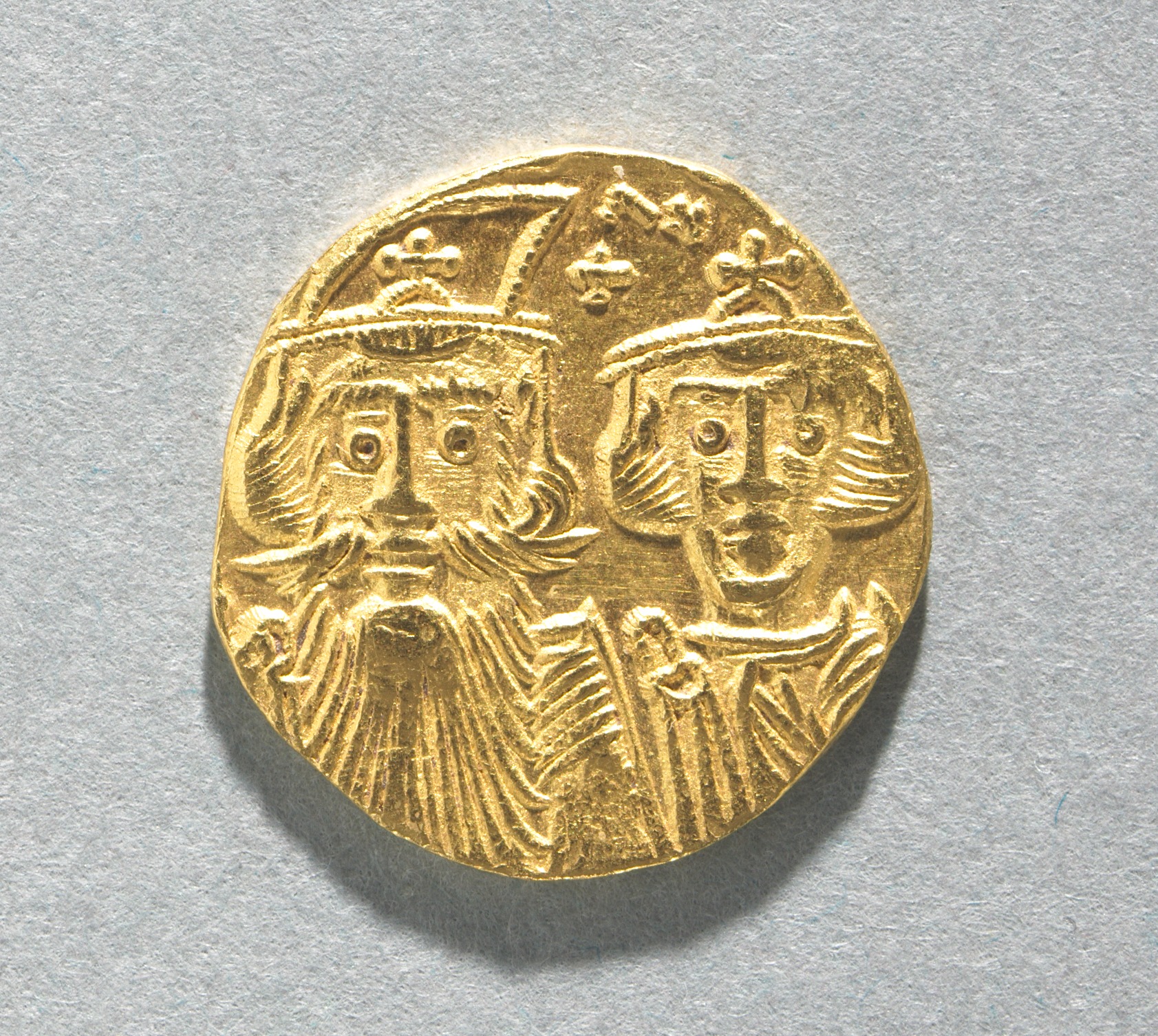 Solidus of Constans II and Constantine IV | Cleveland Museum