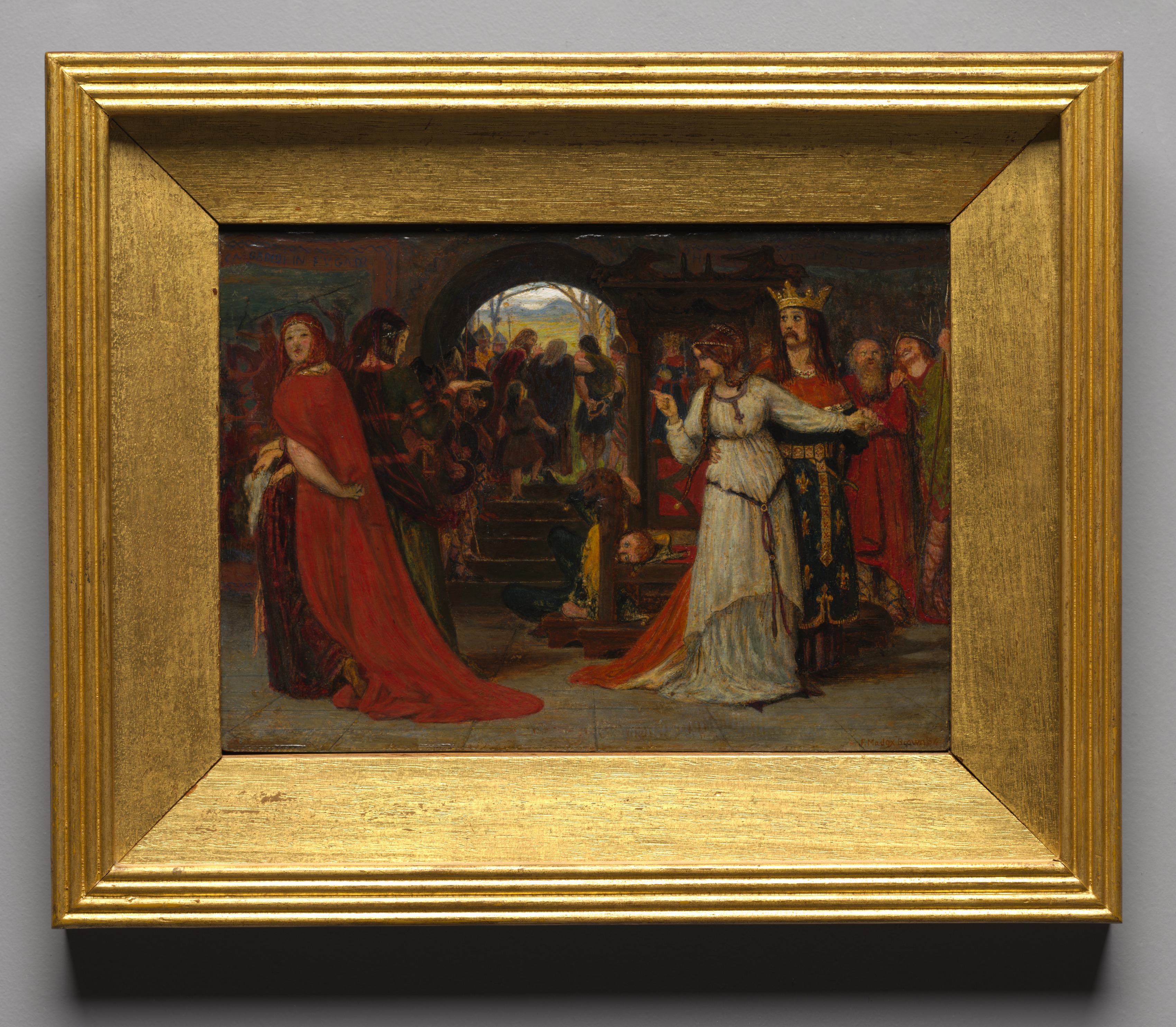 Cordelia Parting from her Sisters | Cleveland Museum of Art