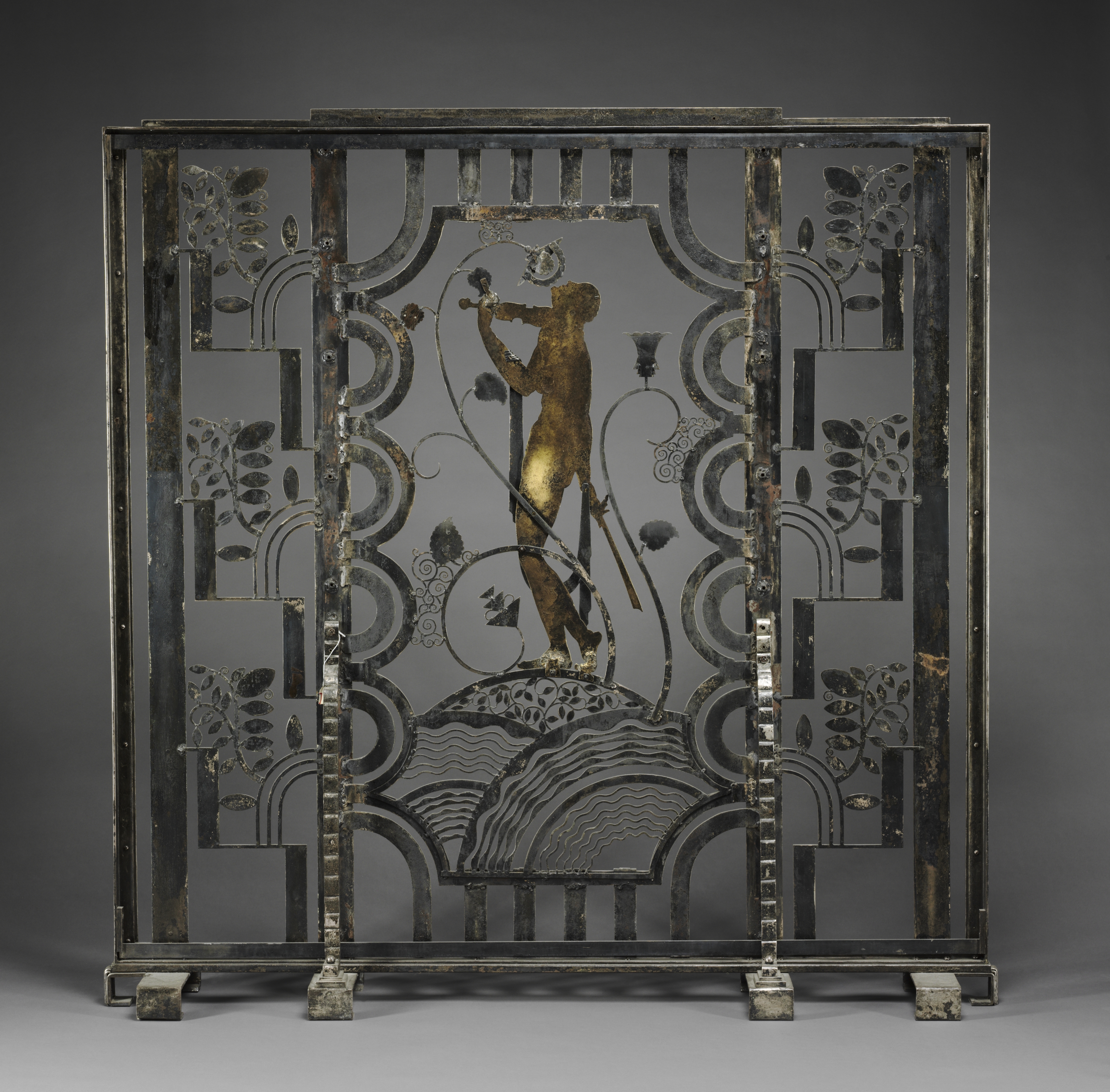 Muse with Violin Screen | Cleveland Museum of Art| Cleveland